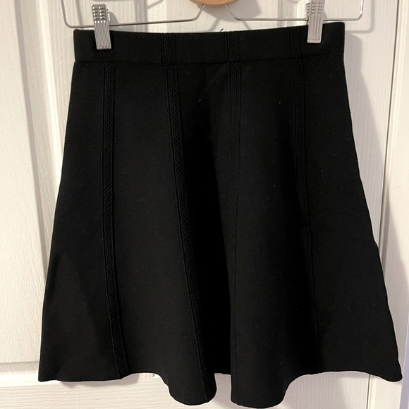 Zara black knit skirt - Picture 1 of 3